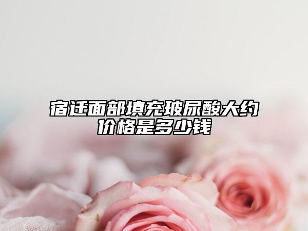 宿遷面部填充玻尿酸大約價(jià)格是多少錢