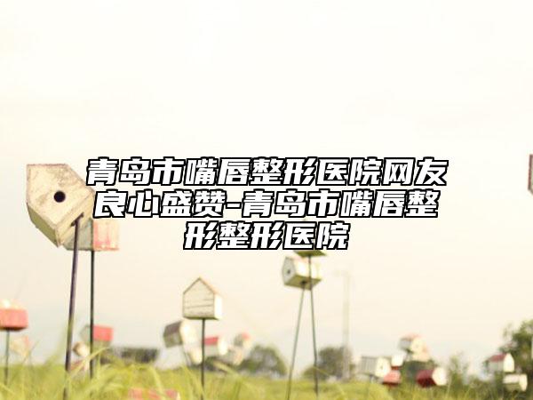 青島市嘴唇整形醫(yī)院網(wǎng)友良心盛贊-青島市嘴唇整形整形醫(yī)院