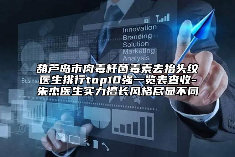 葫蘆島市肉毒桿菌毒素去抬頭紋醫(yī)生排行top10強(qiáng)一覽表查收-朱杰醫(yī)生實力擅長風(fēng)格盡顯不同