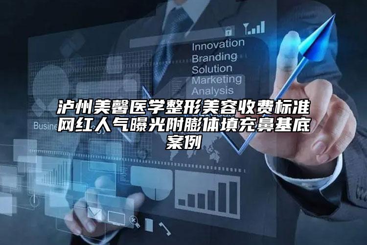 瀘州美馨醫(yī)學(xué)整形美容收費(fèi)標(biāo)準(zhǔn)網(wǎng)紅人氣曝光附膨體填充鼻基底案例