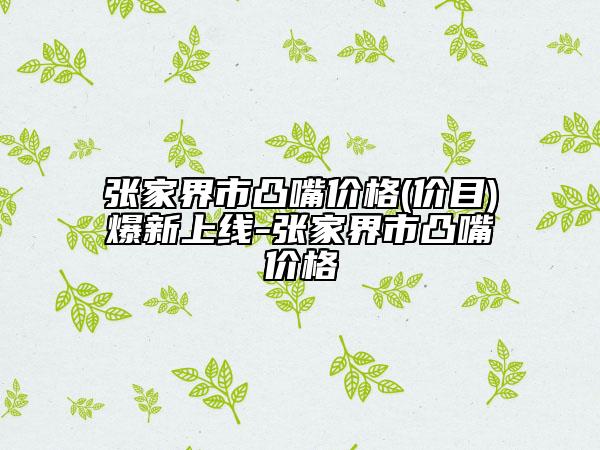張家界市凸嘴價格(價目)爆新上線-張家界市凸嘴價格