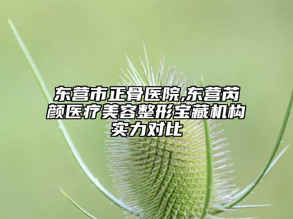 東營(yíng)市正骨醫(yī)院,東營(yíng)芮顏醫(yī)療美容整形寶藏機(jī)構(gòu)實(shí)力對(duì)比