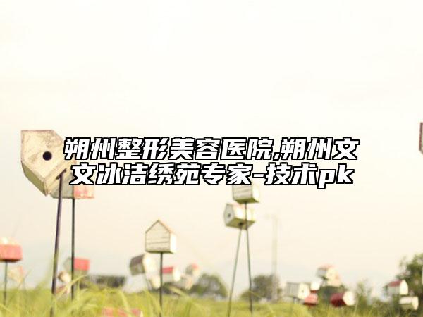 朔州整形美容醫(yī)院,朔州文文冰潔繡苑專家-技術(shù)pk