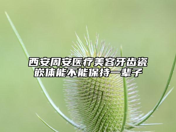 西安周安醫(yī)療美容牙齒瓷嵌體能不能保持一輩子