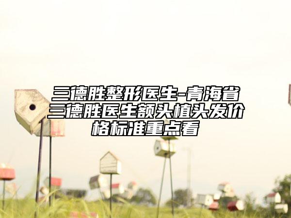 三德勝整形醫(yī)生-青海省三德勝醫(yī)生額頭植頭發(fā)價格標(biāo)準(zhǔn)重點看