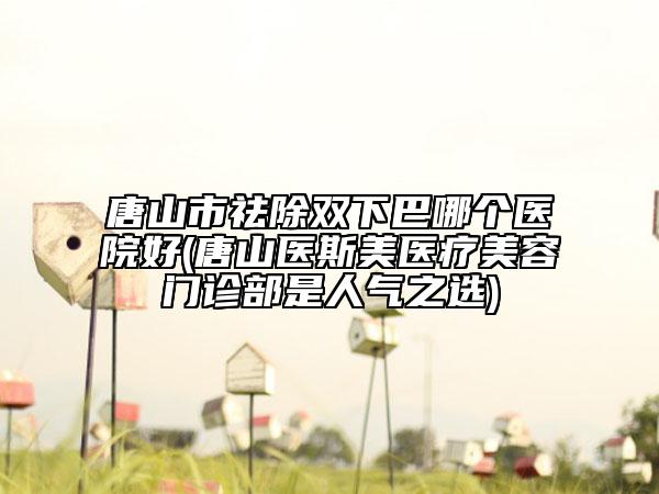唐山市祛除雙下巴哪個醫(yī)院好(唐山醫(yī)斯美醫(yī)療美容門診部是人氣之選)