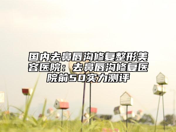 國內(nèi)去鼻唇溝修復整形美容醫(yī)院：去鼻唇溝修復醫(yī)院前50實力測評